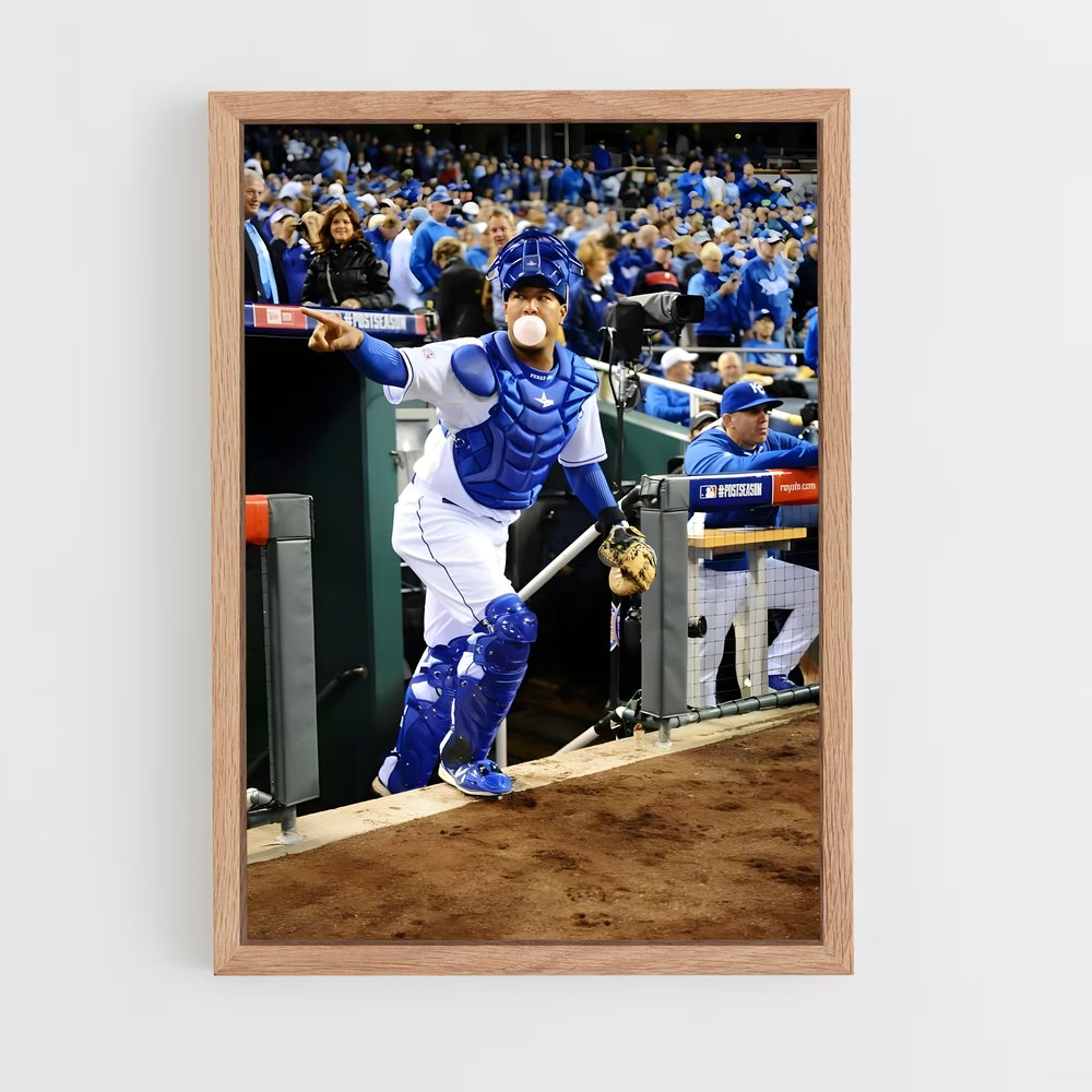 Poster Prêt pour le Home Run – affiche Baseball (vue 4)